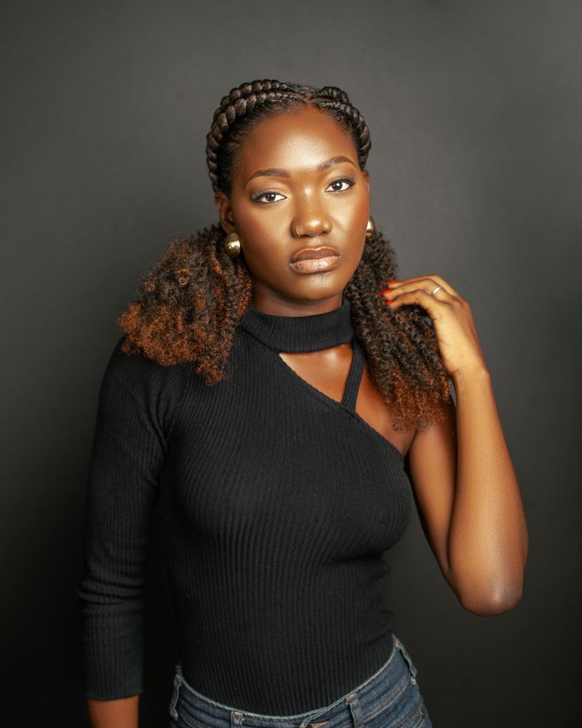 Penteado com tranças — look editorial